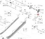 503193377 Рычаг Задней Подвески Левый Для Ski Doo