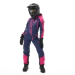 Комбинезон утепленный EXTREME Woman Dark Blue-Pink Cat, размер XS