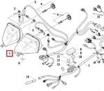 0609-870 Фара Правая Для Arctic Cat 0609-808