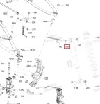 505073892 Втулка Амортизатора Передней Подвески Для Ski Doo