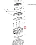 S3022352 Блок Цилиндров Для Polaris 800 2012 3022352