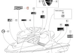 219902400 BRP Наклейка дефлектора SEA-DOO RXP
