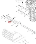 M31UC205 Подшипник Вала Привода Гусеницы Для Ski Doo Skandic M10531