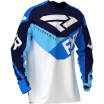 Джерси FXR PODIUM AIR MX JERSEY White/Navy/Blue 203307-0145
