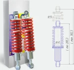 SS25013 SS20 Амортизаторы Передней Подвески В Сборе Для CF 7020-060600, 7020-061600-1000, 401B-060500, 7020-061600