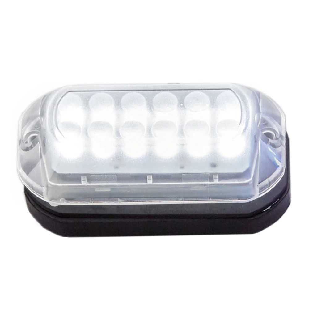 Фонарь подводный AAA, пластик белый