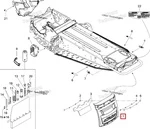 520000531 Брызговик Задний Для Ski Doo