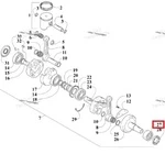 3005-994 Подшипник Коленвала Для Arctic Cat