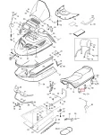 5440581 Крепеж Сиденья Для Ski Doo Skandic, Expedition M5440581