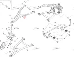 706204179 Рычаг Передний Верхний Левый Зеленый Для BRP Can Am Traxter, Defender