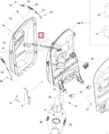 514054474 Тепловой Экран Глушителя Правый Для Ski Doo 1200