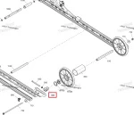 503196246 Крепеж Ролика Гусеницы Для Ski Doo