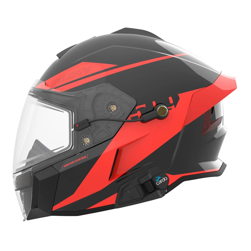 Шлем 509 Delta V Commander с подогревом Racing Red, XL, F01015600-150-101