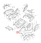 17010203160 Панель боковая, левая, верхняя Odes 650 1007697