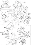 510004565 Крепеж Ручки Пассажира Для Ski Doo