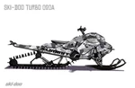 Наклейки VEL На Снегоход Ski Doo Summit Expert TURBO 020A