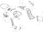 502008645 Панель Передняя Нижняя Черная Для Ski Doo 502008256