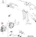 515176187 Блок Кнопок Левый Для Ski Doo 515177021