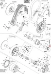 206261690 Болт Вариатора Для Ski Doo 206261650