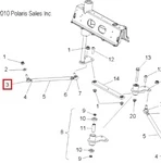 7061164 Рулевой Наконечник Наружный Для Polaris