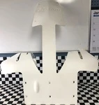 860200334 Защита Днища Белая Для Ski Doo REV XP 860200329, 860200330, 860200302, 860200445, 860200331, 860200303, 860200333