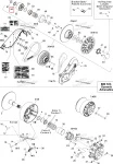 417126733 Втулка Ведомого Вариатора Для Ski Doo