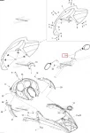 517303629 Зеркало Боковое Правое Для Ski Doo 2006-2009