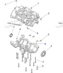 2208236 Картер Двигателя Для Polaris 2207819