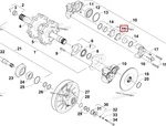 1702-205 Колодки Тормозные Для Arctic Cat 1702-245, Yamaha 8JP-F5811-00-00