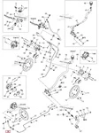 705600208 Шланг Тормозной Для BRP Can Am Outlander 400 2003