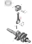 420917711 Шатун Для Ski Doo 600, 900 ACE