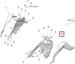 5456594-266 Панель Левая Для Polaris MATRYX 5456594-293, 5456594-599, 5456594-686, 5456594-728, 5456594-737, 5456594-804, 5456594-944