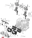 420685791 Дроссельная Заслонка Для Ski Doo 850 E-TEC