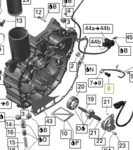 420840180 Болт  SEA DOO 420840181