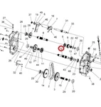 3233514 Вал КПП Заднего Хода Для Polaris Widetrak