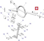 5458138-070 Ручка Резиновая На Руль Для Polaris MATRYX