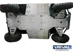 444.7415.1 RIVAL Комплект алюминиевой защиты днища Polaris Ranger 400