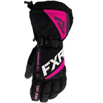 Перчатки женские FXR Fusion с утеплителем Black/Fuchsia 220833-1090