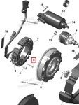 420540000 Болт Магнето Для Ski Doo 420540000 Болт Магнето Для Ski Doo