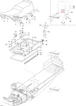 415050300 Ручка Резиновая На Рукоятку Пассажира Для Ski Doo