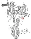 619230015 Вилка КПП Для Ski Doo Expedition, Skandic