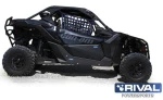 444.7247.1 RIVAL Нижние панели дверей, комплект крепежа BRP Can-am Maverick X3