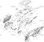 708500002 Капот Желтый Для BRP Can Am Maverick R 708500032