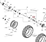 705401348 Шрус Передний Внутренний Правый Для BRP Can Am