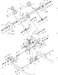 503189615 Пружина Задней Подвески Правая Для Ski Doo Mach Z 2001-2002