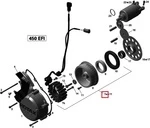 420685171 Магнето В Сборе Для BRP Can Am DS 450