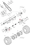 705500067 Кольцо Оси Привода Для BRP Can Am DS 650