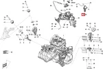 512060616 Курок Газа С Подогревом Для Ski Doo 512061049, 512060466, 512061252