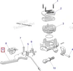2208405 Курок Тормоза Для Polaris Matryx