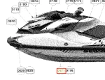 219904673 Наклейка RXP, 2016-2017г. SEA DOO